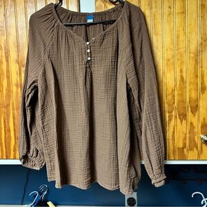 Womens Old navy blouse size L